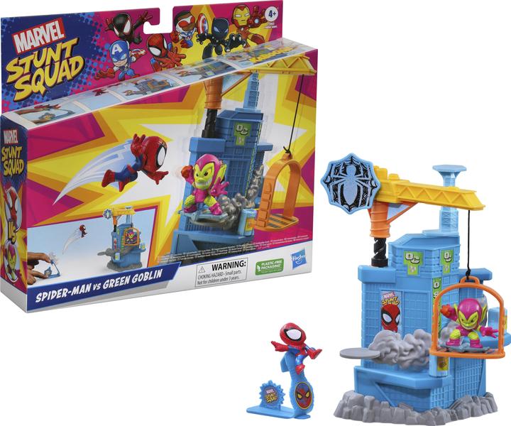 Actual product image Stunt Squad rinkinys Smashin Heroes