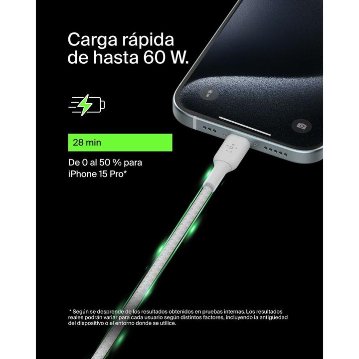 Produktbild Belkin USB C – USB C (0.15 m, USB 2.0)