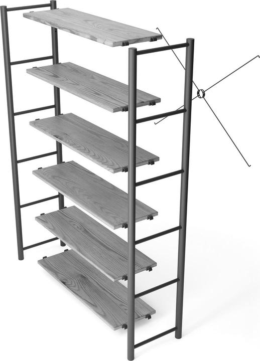 Immagine prodotto Möbel-Eins Liverpool (107 x 41,5 x 190 cm)
