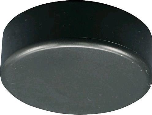 Produktbild Electroplast AbzweigBaldachin mit Bajonettdeckel schwarz 10 STK