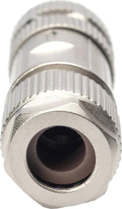 Produktbild Digitus M12-Buchse X-kodiert IP67, Cat. 6A, feldkonfektionierbar