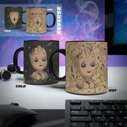 Image du produit Paladone Products Marvel Groot Gobelet | Réagit à la chaleur 300ml (300 ml, 1 x)