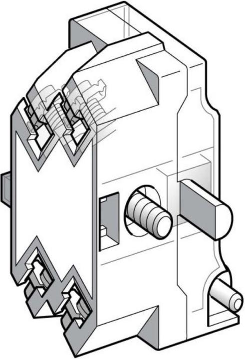 Actual product image Schneider Electric Contact Block Nc