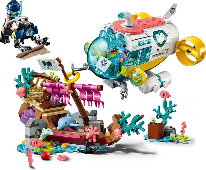 Produktbild LEGO Rettungs-U-Boot für Delfine (41378, LEGO Friends)