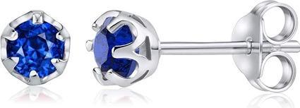Silvego Silver earrings with realue Topaz JJJ1032DBS