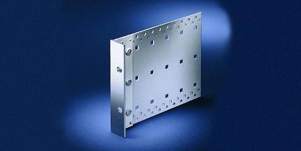 Image du produit Schroff Panneaux latéraux type H pour joint textile - PANNEAU LATERAL H 6HE 355T O.GR.2ST