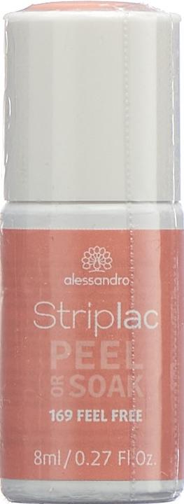 Actual product image Alessandro Striplac Peel or Soak - 169 Feel Free (169 Feel Free, UV gel varnish)
