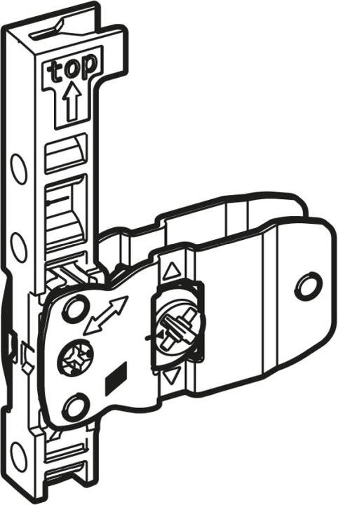 Actual product image Hettich Front mounting AvanTech YOU
