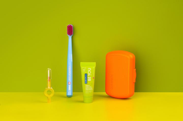 Actual product image Curaprox Travel Set Orange (Soft, 1 x)