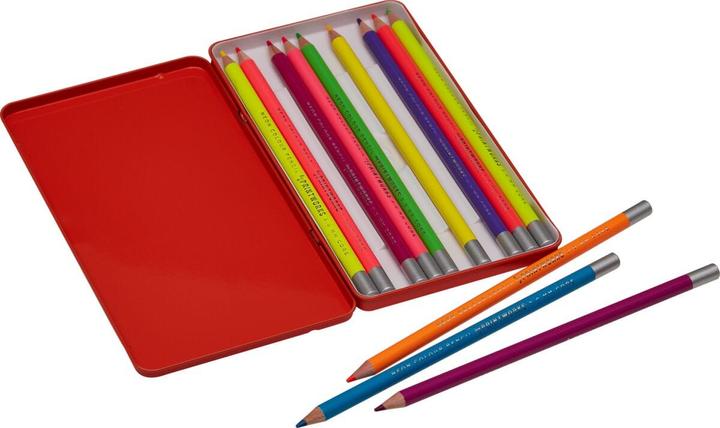 Actual product image Printworks Colored pencil set NEON (Orange, 12 x)