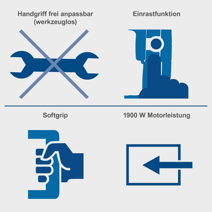 Produktbild Scheppach AB1900 Abbruchhammer 230-240V 50Hz - 60J (Netzbetrieb)
