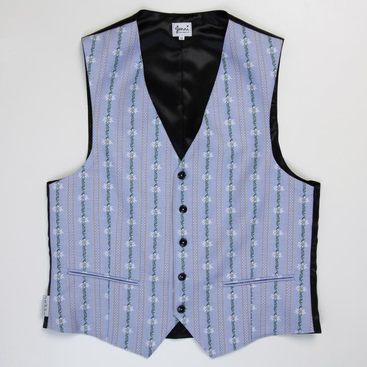 Jenni Hemden Edelweiss Gilets m. Satinrücke
