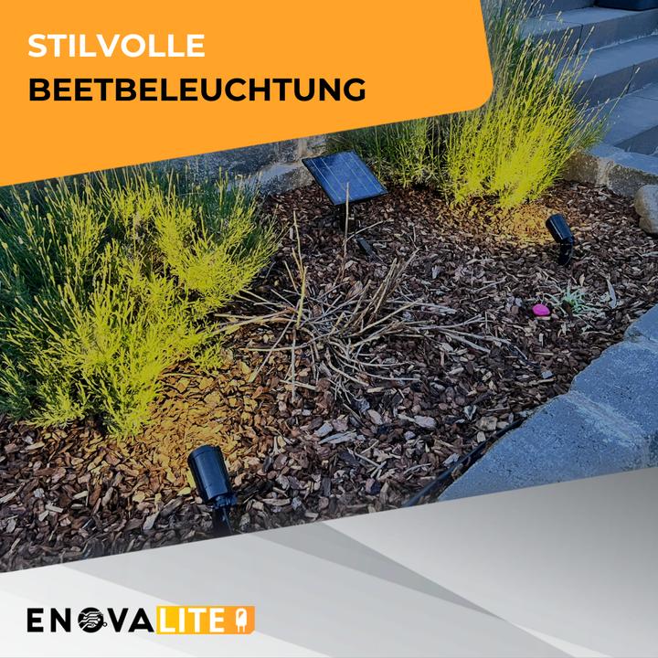 Immagine prodotto Enovalite Solar LED-Gartenstrahler (90 lm, IP65)