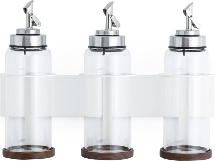 Image du produit Forster Home Porte-bouteilles magnétique pour huile et vinaigre