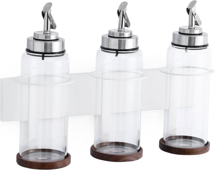 Image du produit Forster Home Porte-bouteilles magnétique pour huile et vinaigre
