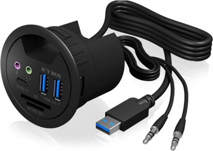 Icy Box IB-Hub1404A (USB-A, 3 Ports)