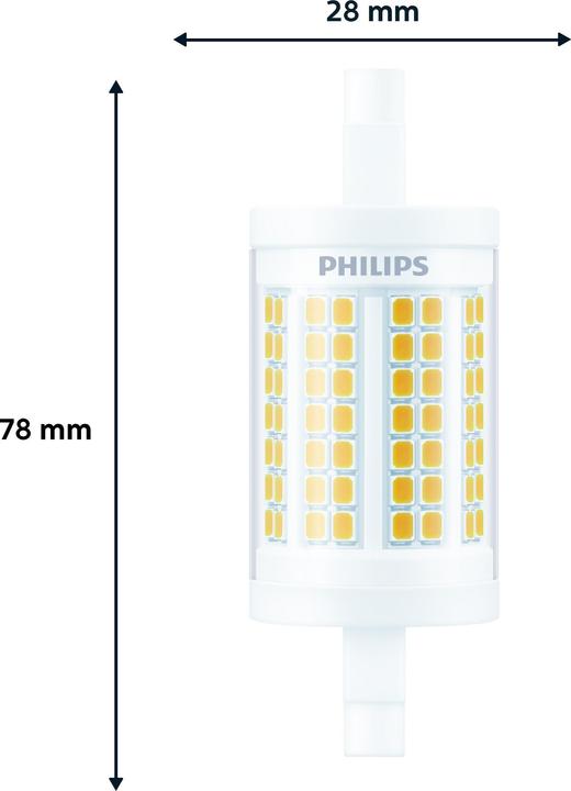 Actual product image Philips white (R7s, 11.50 W, 1521 lm, 4 x, E)