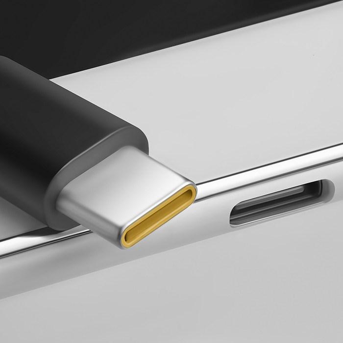 Actual product image Qoltec Ładowarka GaN POWER PRO | 1xUSB-C | 90W | 5-20V | 3-4.5A | Czarna (90 W)