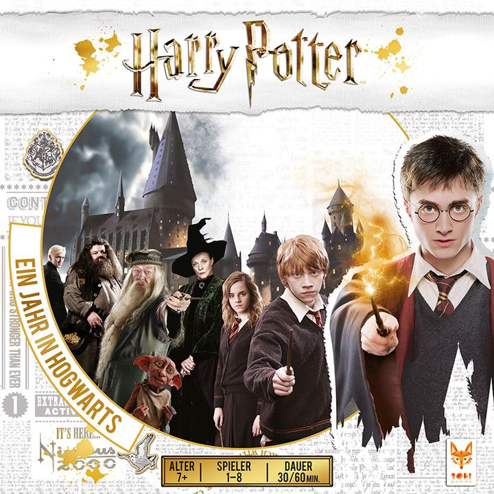 Actual product image Asmodée Harry Potter: A Year at Hogwarts (German)