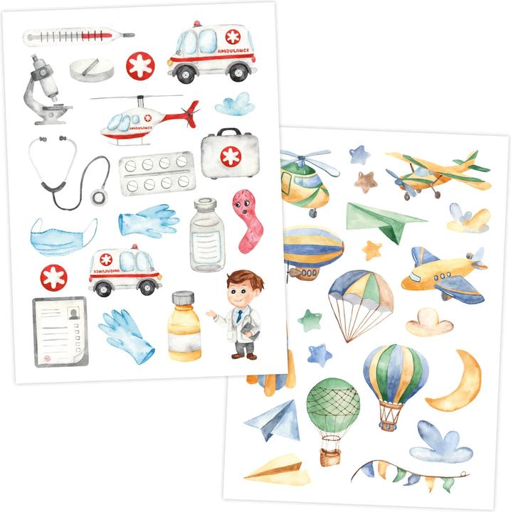 Actual product image Papierdrachen Kids Tattoos