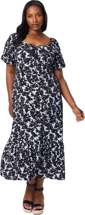 Dorothy Perkins Midikleid Vorne gebunden