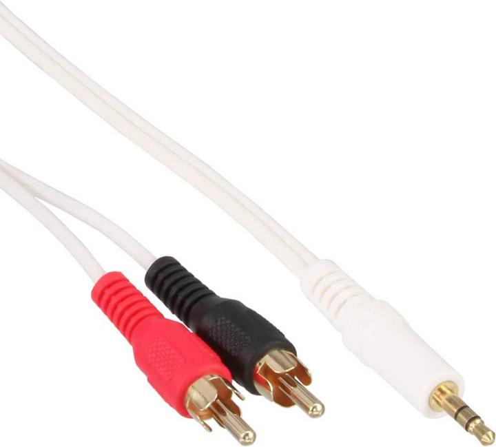 Produktbild InLine Cinch/Klinke Kabel (2 m, Cinch, 3.5mm Klinke (AUX))