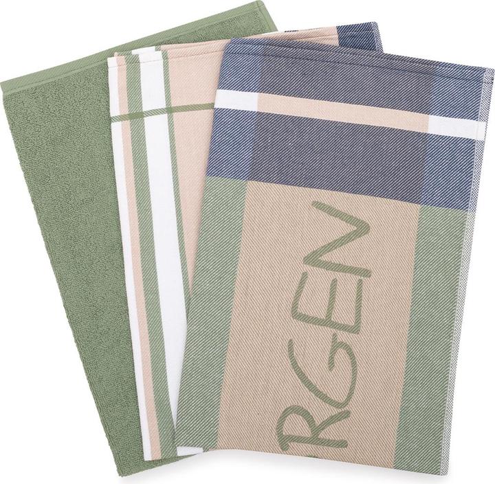 Produktbild Ross 3er Pack Exclusiv 2 X Geschirr- 1 X Küchentuch im Set