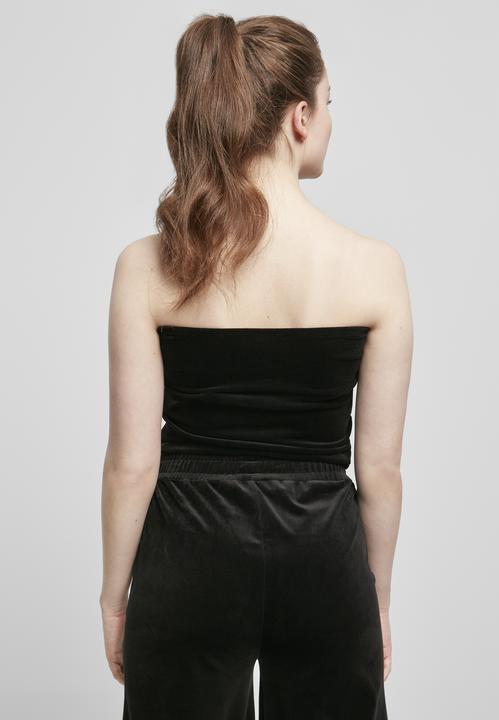 Immagine prodotto Urban Classics Top corto da donna in velluto (M)