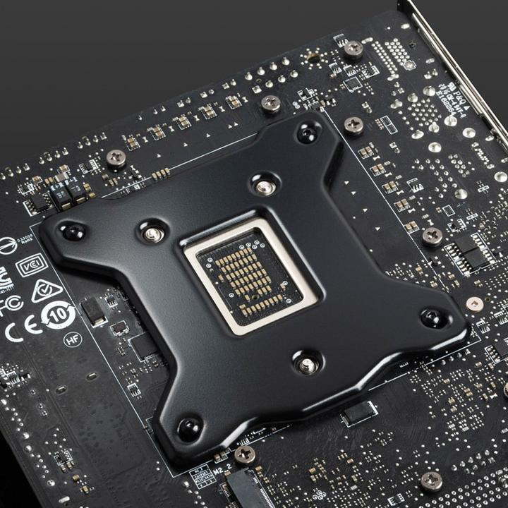 Actual product image Bitspower Mainboard Backplate for Intel