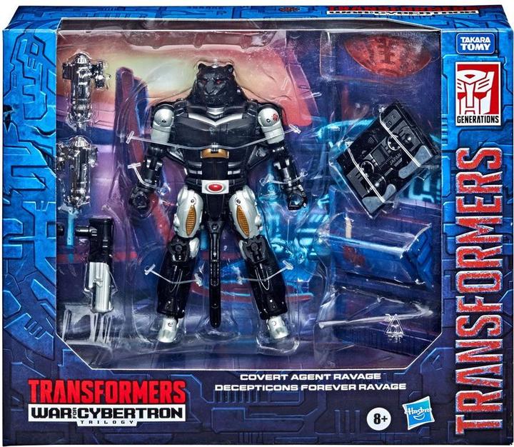 Immagine prodotto Hasbro Beast Wars: Transformers WFC Figure d'azione Agente segreto Ravage & Decepticon Forever Ravage