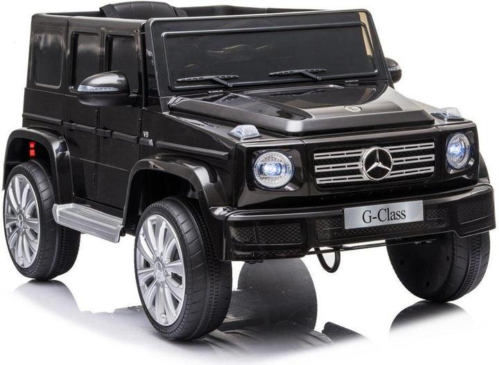 Image du produit Lean Toys Voiture électrique pour enfants Mercedes G500 noire (12 V)