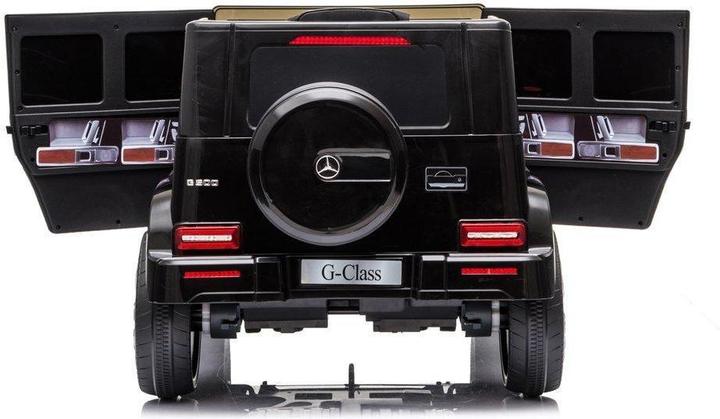 Image du produit Lean Toys Voiture électrique pour enfants Mercedes G500 noire (12 V)