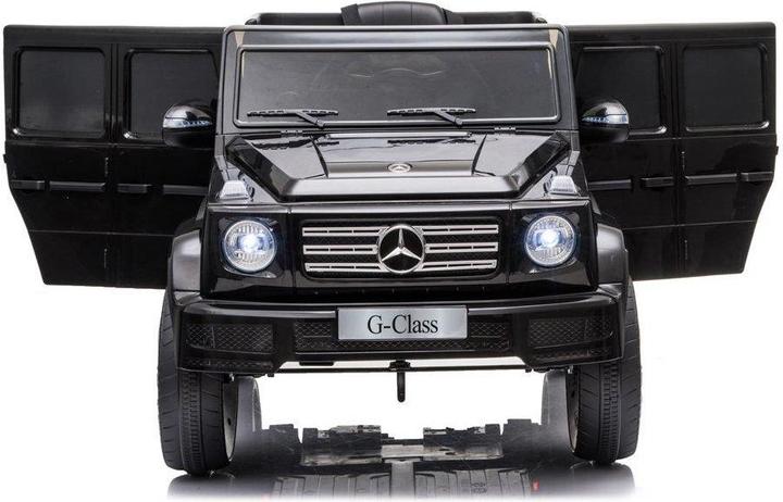 Image du produit Lean Toys Voiture électrique pour enfants Mercedes G500 noire (12 V)