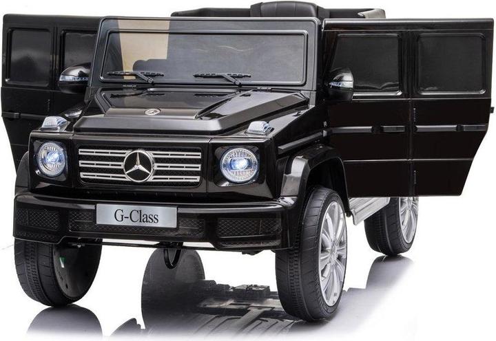 Image du produit Lean Toys Voiture électrique pour enfants Mercedes G500 noire (12 V)