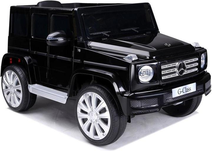 Image du produit Lean Toys Voiture électrique pour enfants Mercedes G500 noire (12 V)