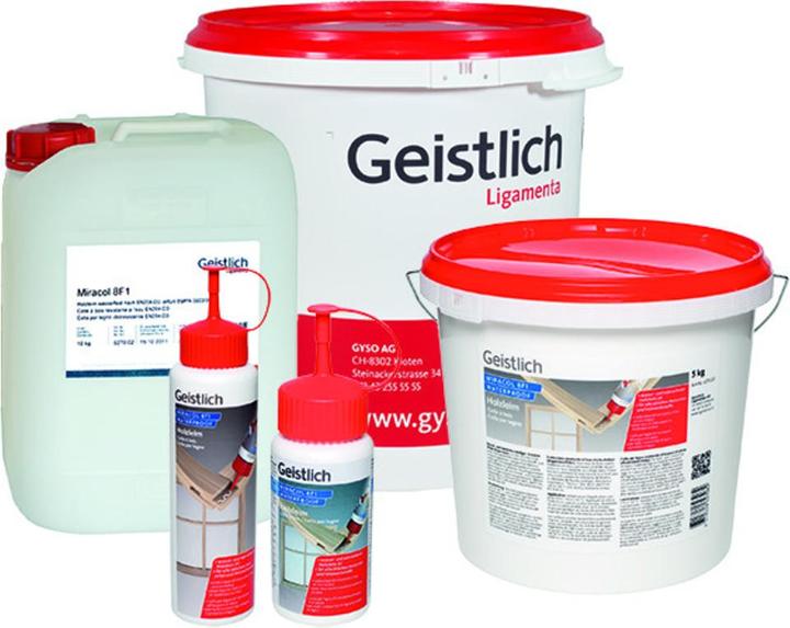 Immagine prodotto Geistlich Miracol 8 F1 Colla per legno impermeabile (10000 g)