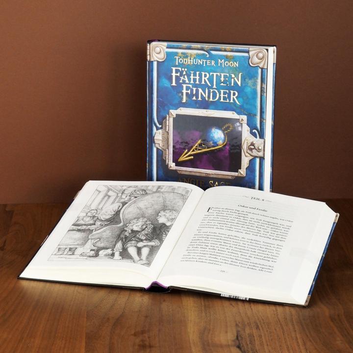 Produktbild TodHunter Moon 01. FährtenFinder (Deutsch, Angie Sage, 2017)