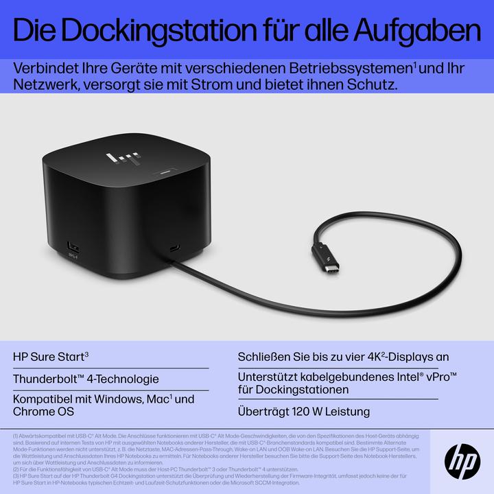 Actual product image HP Thunderbolt G4 Dock for Notebook (Thunderbolt)