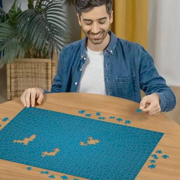 Produktbild Ravensburger Puzzle 12000189 - Krypt Puzzle Metallic Mint - Schweres Puzzle für Erwachsene und (736 Teile)