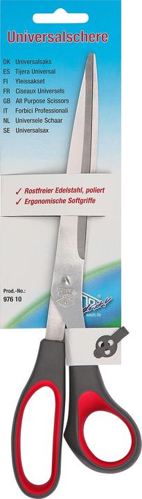 Produktbild Wedo Universal-Papierschere, spitz, L„nge: 255 mm (25.50 cm)