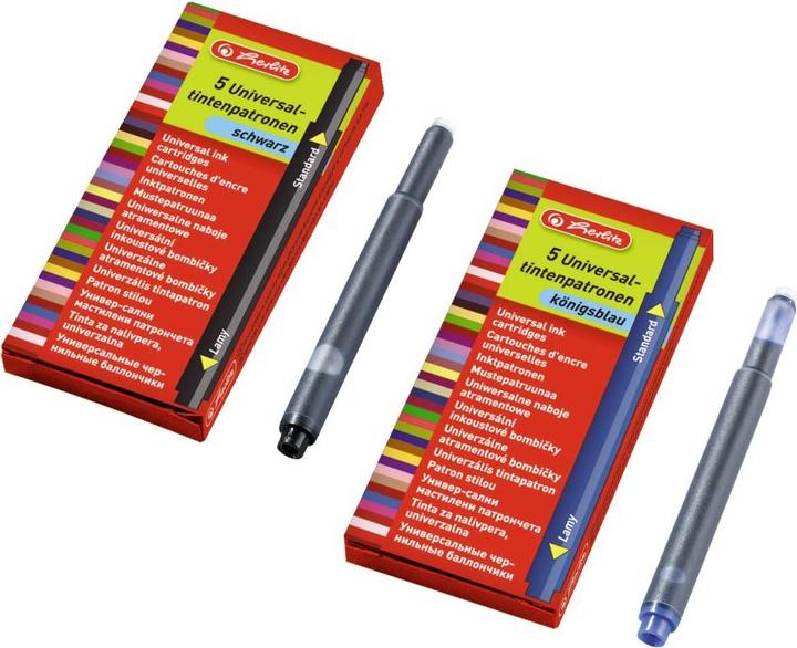 Produktbild Herlitz 10412088 Ersatzmine (e) (Ersatzmine, Schwarz)