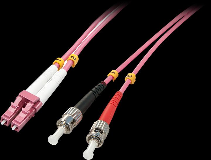 Actual product image Lindy Fiber optic cable (CAT8.2, 1 m)