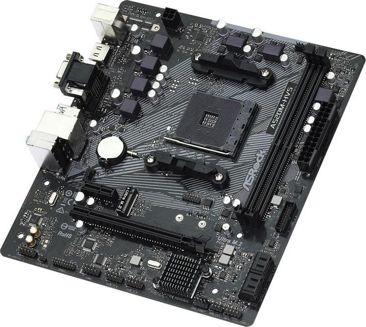 Image du produit AsRock A520M-HVS (AM4, AMD A520, mATX)