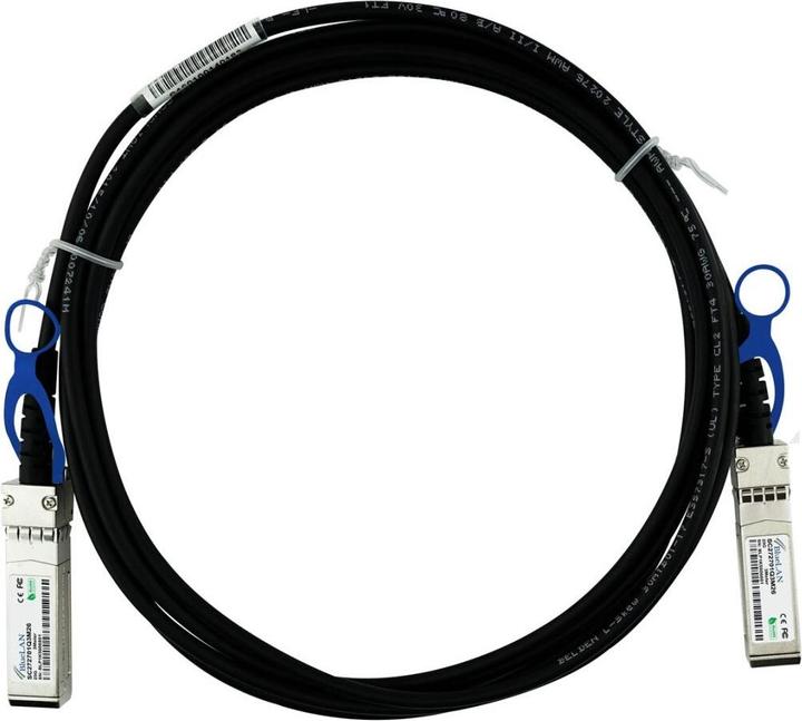Actual product image BlueOptics Networks 10520 compatible BlueLAN DAC SFP28 SC272701Q1M30