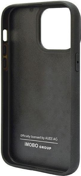 Produktbild Audi Carbon Fiber Stripe iPhone 12/12 Pro 6.1" czarny/black hardcase AUS-TPUPCIP12P-R8/D1-BK (Apple iPhone 12, Apple iPhone 12 Pro)