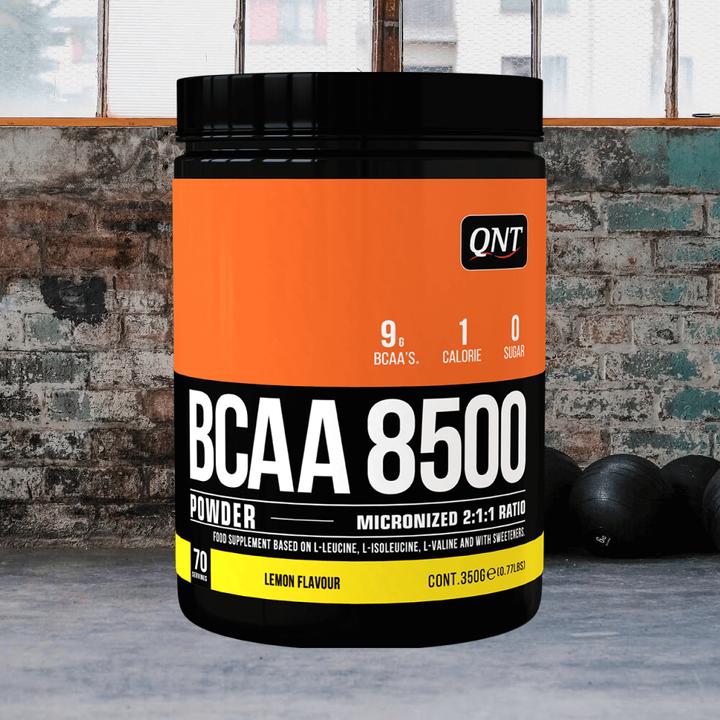 Actual product image QNT BCAA 8500 (Lemon, 1 pcs., 350 g)