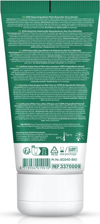 Actual product image EasyGlide Bio & Natural Aloe Vera (100 ml)