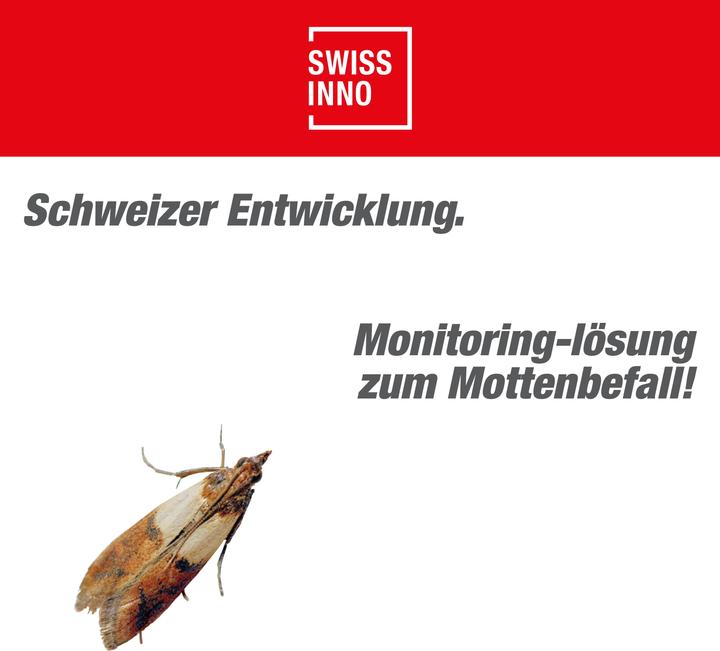 Actual product image Swissinno Lebensmittelmottenfalle 2er inkl. Pheromon-Lockstoff