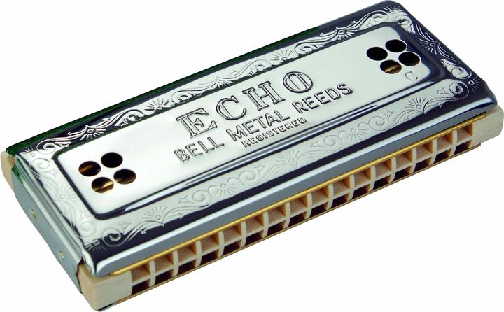 Hohner Echo-Harp 2x32 Tremolo C/G (Mundharmonika, C-Dur, G-Dur)