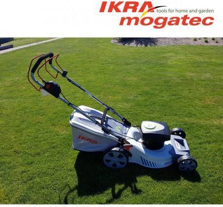 Actual product image Ikra Cordless lawn mower 40V IAM 40-4625 S